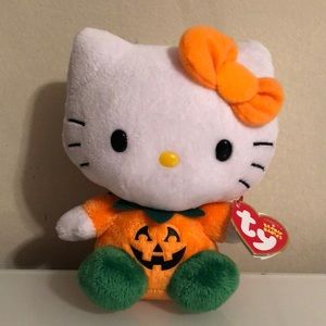 Rare Halloween Hello Kitty as a Pumpkin. She’s from 2012.